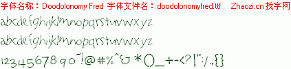 查看字体及作者详细介绍