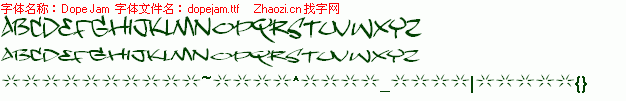 查看字体及作者详细介绍