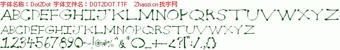 查看字体及作者详细介绍
