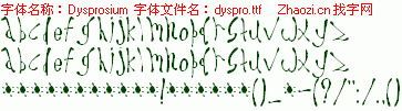 查看字体及作者详细介绍