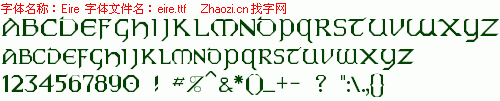 查看字体及作者详细介绍