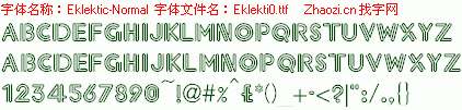 查看字体及作者详细介绍