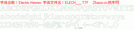 查看字体及作者详细介绍
