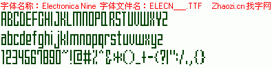 查看字体及作者详细介绍