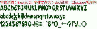 查看字体及作者详细介绍