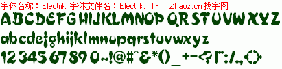 查看字体及作者详细介绍