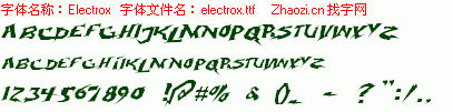 查看字体及作者详细介绍