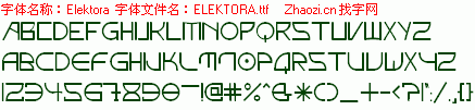 查看字体及作者详细介绍