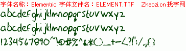 查看字体及作者详细介绍
