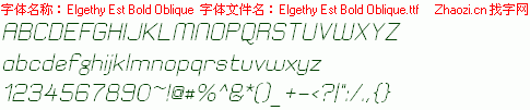 查看字体及作者详细介绍