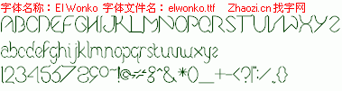 查看字体及作者详细介绍