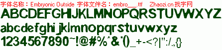查看字体及作者详细介绍