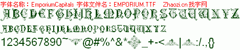 查看字体及作者详细介绍
