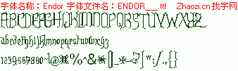 查看字体及作者详细介绍