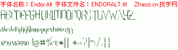 查看字体及作者详细介绍
