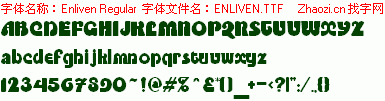 查看字体及作者详细介绍