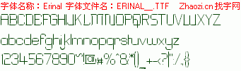 查看字体及作者详细介绍