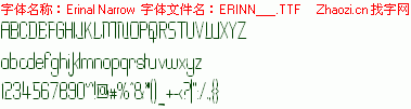 查看字体及作者详细介绍