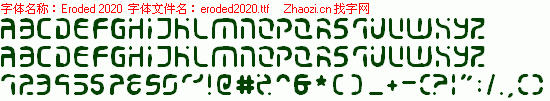 查看字体及作者详细介绍