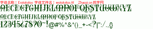 查看字体及作者详细介绍
