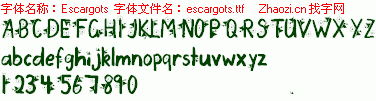 查看字体及作者详细介绍