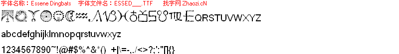 查看字体及作者详细介绍