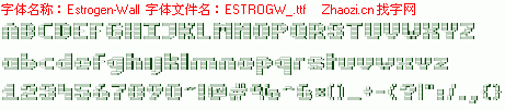 查看字体及作者详细介绍