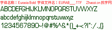 查看字体及作者详细介绍