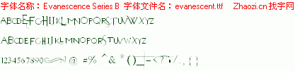 查看字体及作者详细介绍