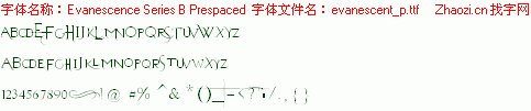查看字体及作者详细介绍