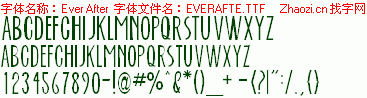 查看字体及作者详细介绍