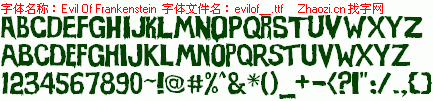 查看字体及作者详细介绍
