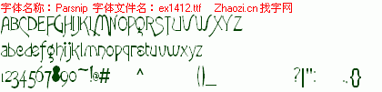 查看字体及作者详细介绍
