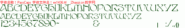 查看字体及作者详细介绍