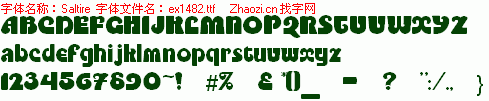 查看字体及作者详细介绍