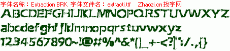 查看字体及作者详细介绍
