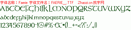 查看字体及作者详细介绍