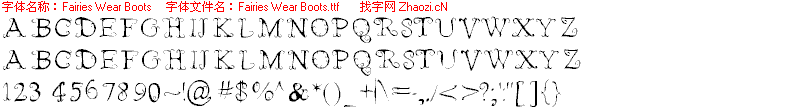 查看字体及作者详细介绍