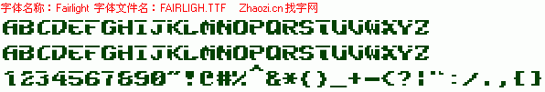 查看字体及作者详细介绍