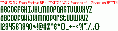 查看字体及作者详细介绍