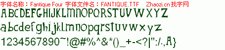 查看字体及作者详细介绍