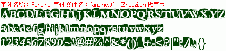 查看字体及作者详细介绍