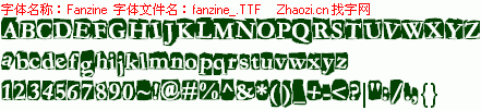 查看字体及作者详细介绍