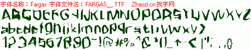 查看字体及作者详细介绍
