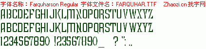 查看字体及作者详细介绍