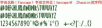 查看字体及作者详细介绍