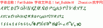 查看字体及作者详细介绍