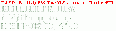 查看字体及作者详细介绍