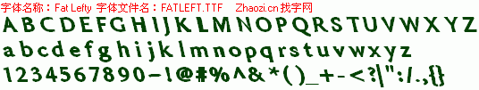 查看字体及作者详细介绍