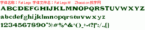 查看字体及作者详细介绍